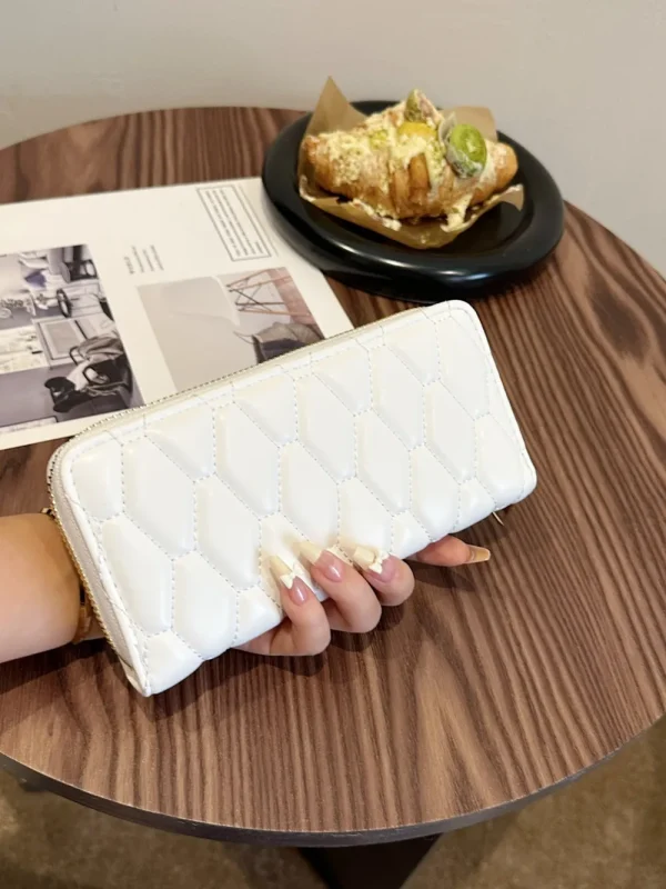 PU Leather Solid Color Wallet - Image 5