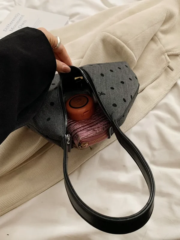 Moon Shape Shoulder Bag - Image 5
