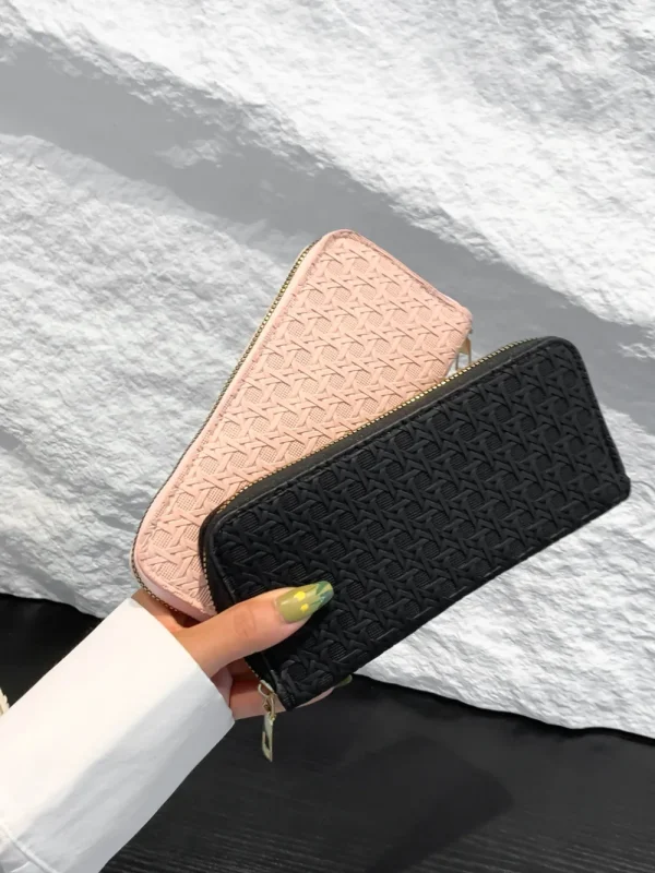 PU Leather Solid Color Wallet - Image 5