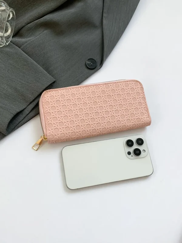 PU Leather Solid Color Wallet - Image 16
