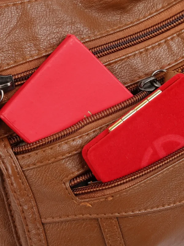 Multi-Compartment Crossbody Bag - Image 9