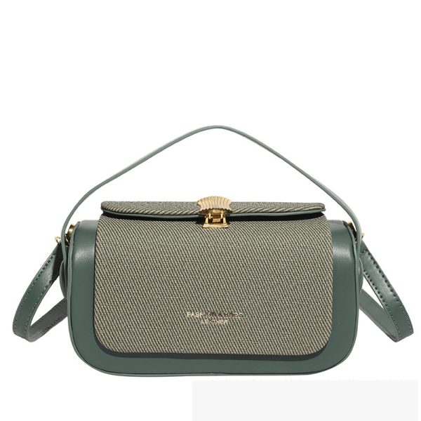 Fashionable Trendy Elegant Small Square Bag Shoulder Crossbody Bag Literary Simple Handbag Luxury Retro Box Bag Wholesale - Image 10