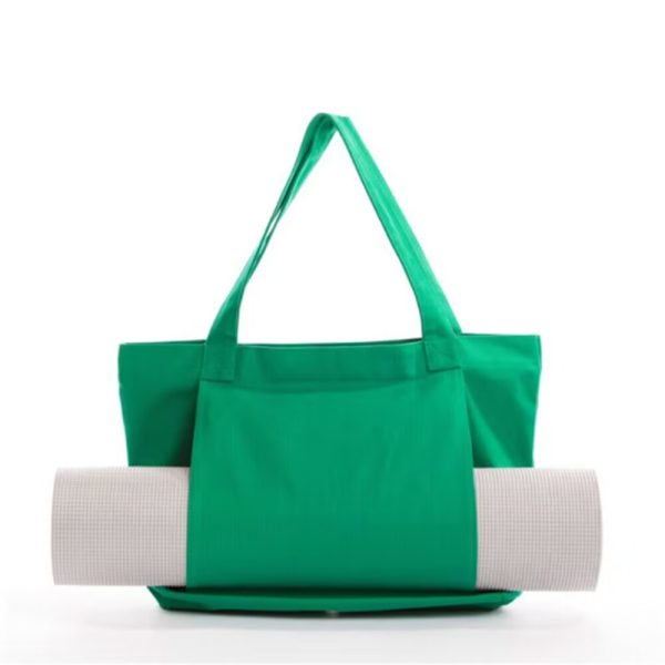 Yoga Pilates Mat Bag Canvas Handbag Outdoor Exercise Equipment Travel Yoga Mat Shoulder Bag - Image 8