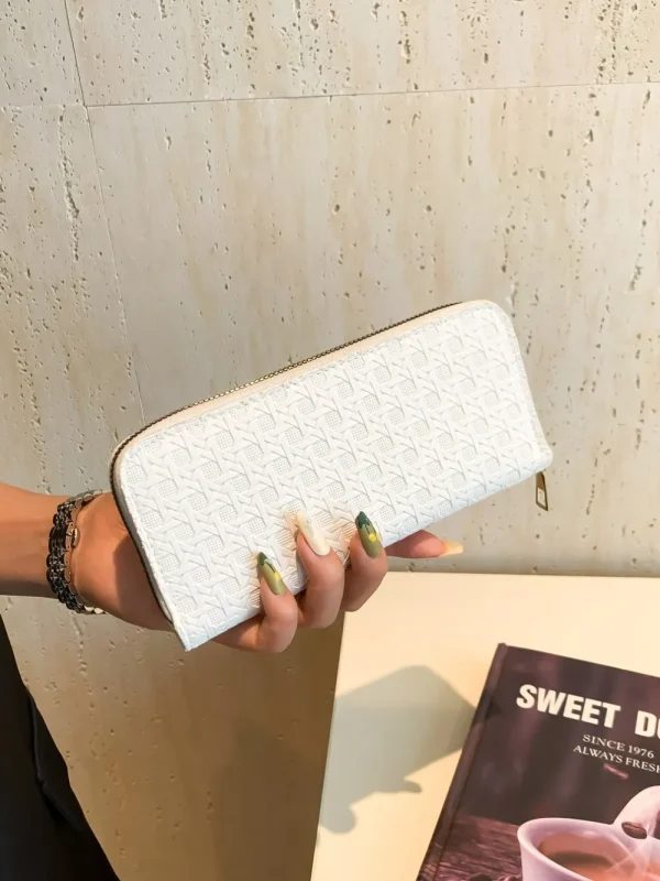 PU Leather Solid Color Wallet - Image 6
