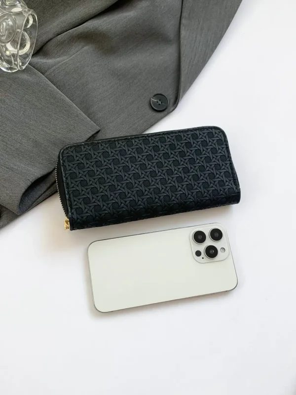 PU Leather Solid Color Wallet - Image 13