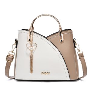 Trendy Handbag Korean Style Color Block Large Capacity Women's Bag Fashion Shoulder Crossbody Bag Wholesale Cross-border Bucket Bag