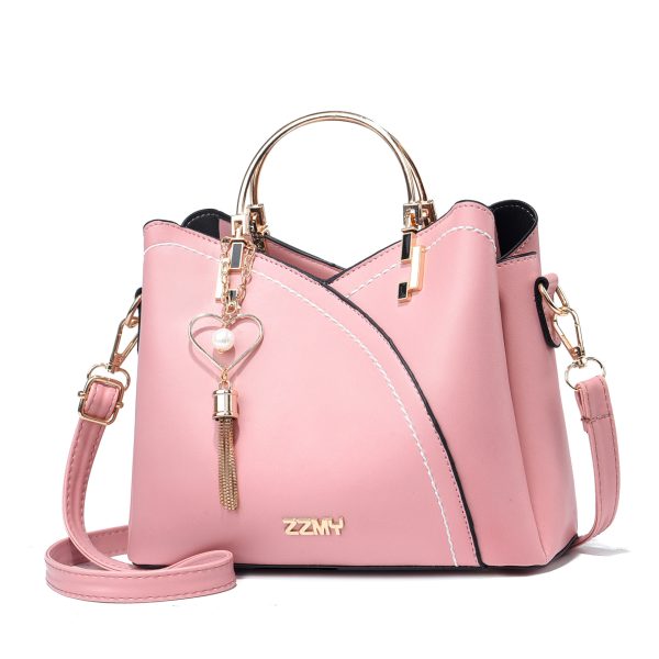 Trendy Handbag Korean Style Color Block Large Capacity Women's Bag Fashion Shoulder Crossbody Bag Wholesale Cross-border Bucket Bag - Image 14