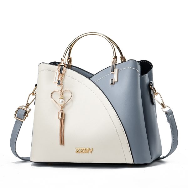 Trendy Handbag Korean Style Color Block Large Capacity Women's Bag Fashion Shoulder Crossbody Bag Wholesale Cross-border Bucket Bag - Image 10
