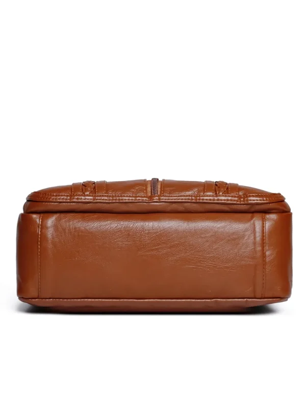 PU Leather Adjustable Strap Shoulder Bag - Image 11