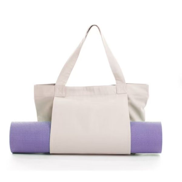 Yoga Pilates Mat Bag Canvas Handbag Outdoor Exercise Equipment Travel Yoga Mat Shoulder Bag - Image 6